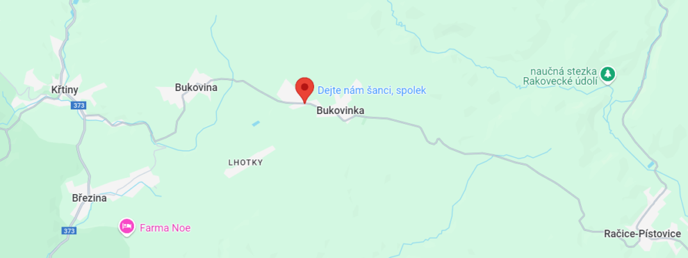 mapa Dejte nám šanci